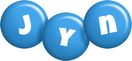 Jyn candy-blue logo