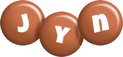 Jyn candy-brown logo