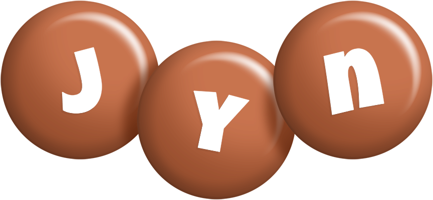 Jyn candy-brown logo