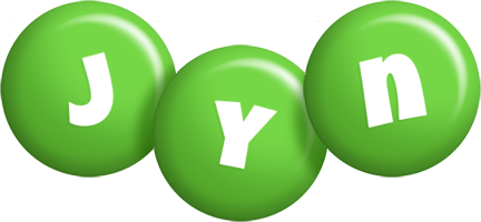 Jyn candy-green logo