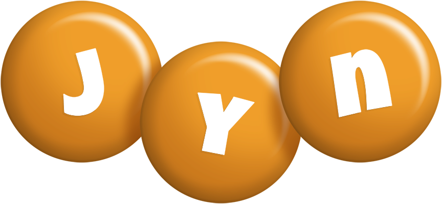 Jyn candy-orange logo