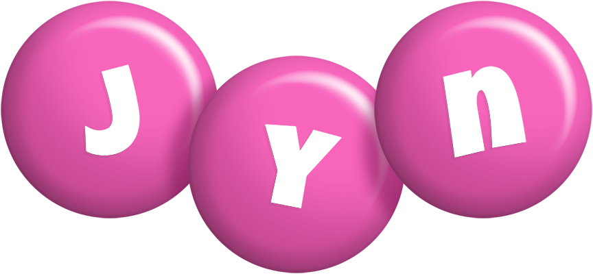 Jyn candy-pink logo