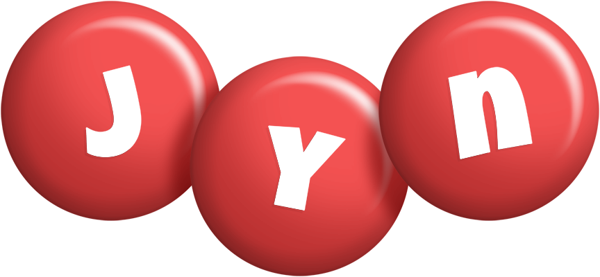 Jyn candy-red logo