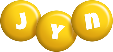 Jyn candy-yellow logo