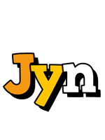 Jyn cartoon logo