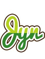 Jyn golfing logo