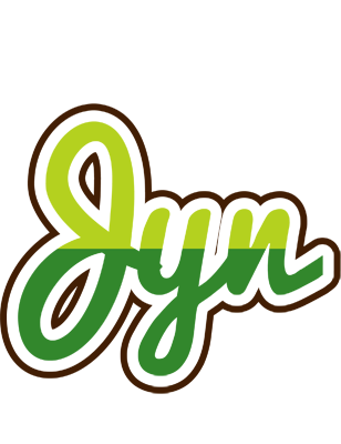 Jyn golfing logo