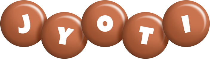 Jyoti candy-brown logo