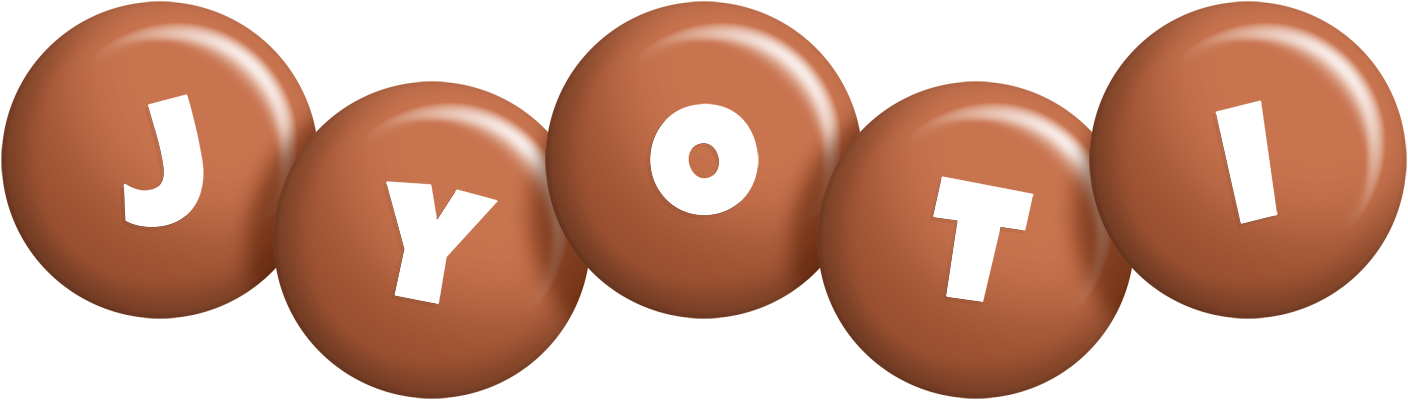 Jyoti candy-brown logo