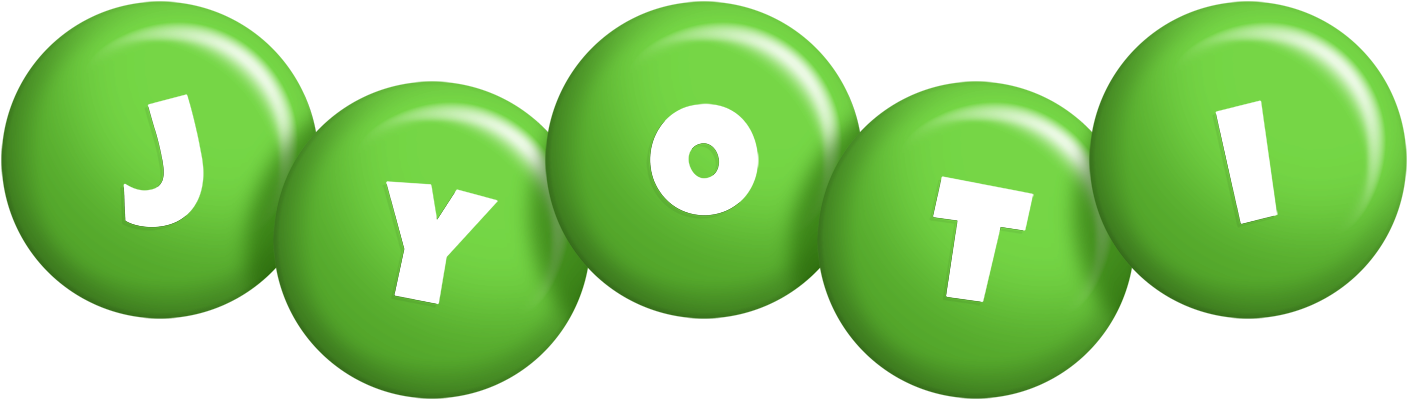 Jyoti candy-green logo