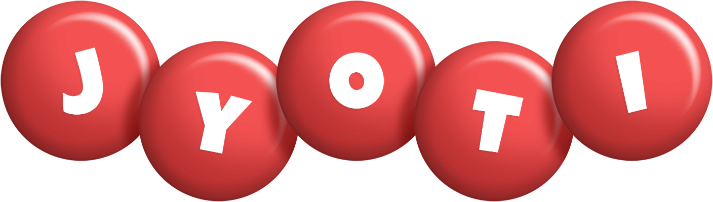 Jyoti candy-red logo