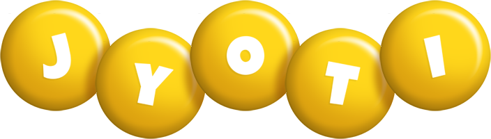 Jyoti candy-yellow logo