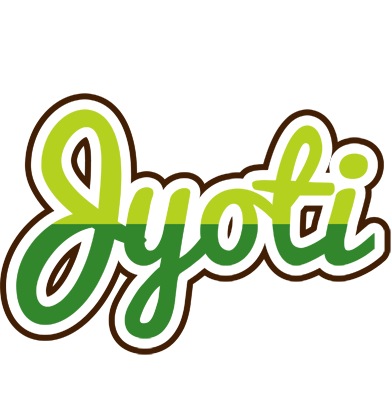 Jyoti golfing logo