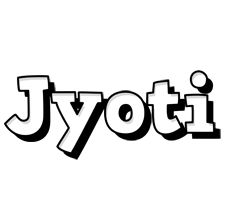 Jyoti snowing logo