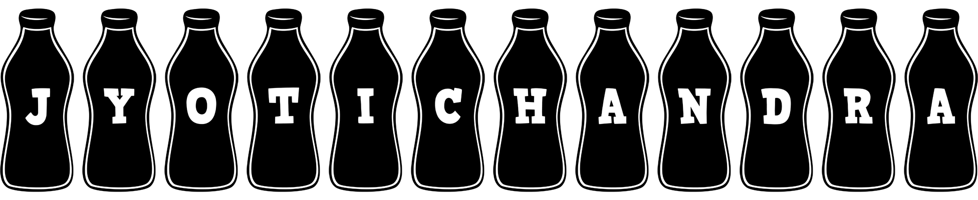 Jyotichandra bottle logo