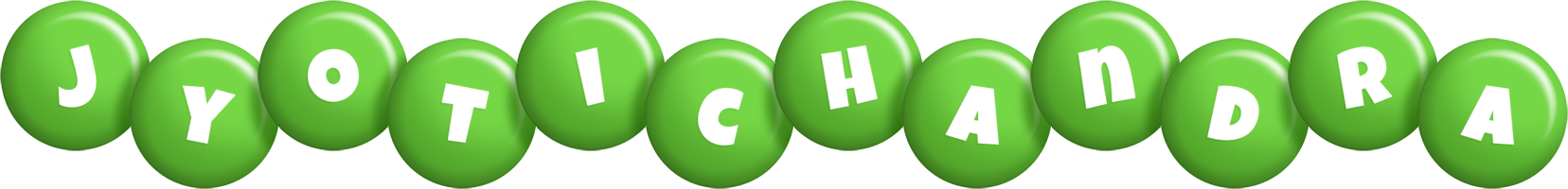 Jyotichandra candy-green logo