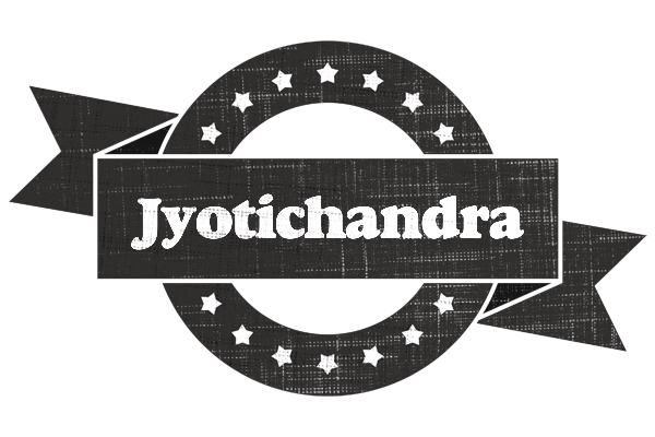 Jyotichandra grunge logo