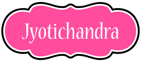 Jyotichandra invitation logo