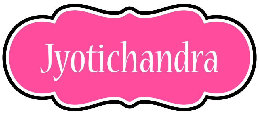 Jyotichandra invitation logo