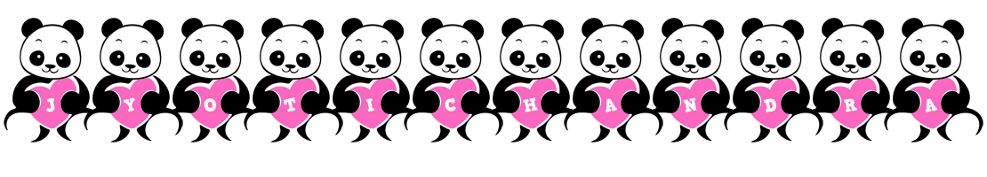 Jyotichandra love-panda logo