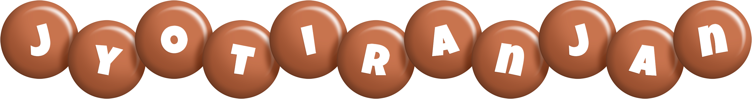 Jyotiranjan candy-brown logo