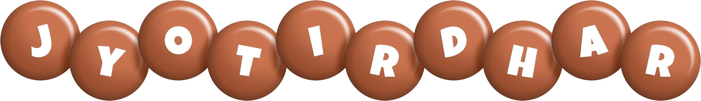 Jyotirdhar candy-brown logo