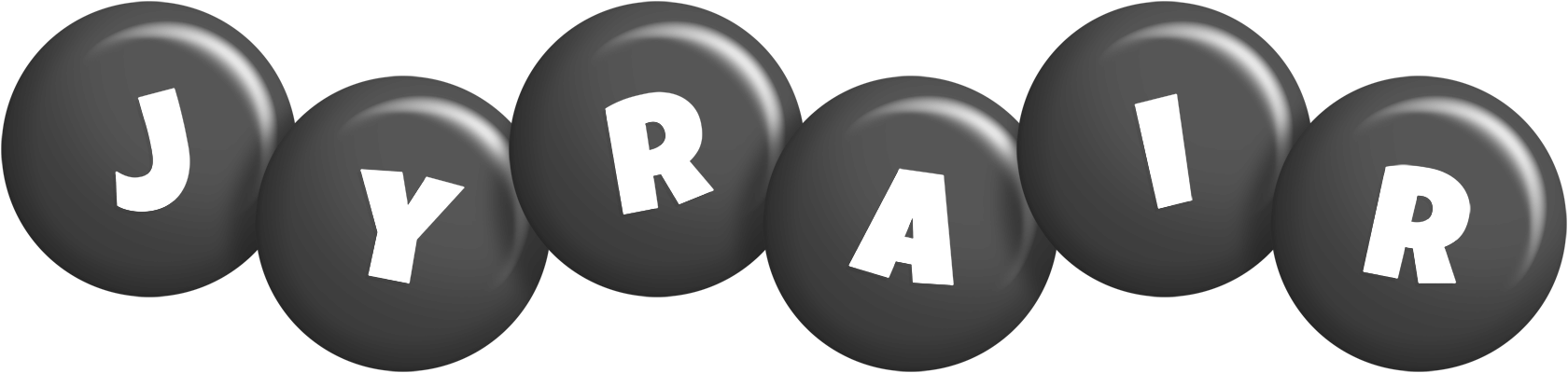 Jyrair candy-black logo