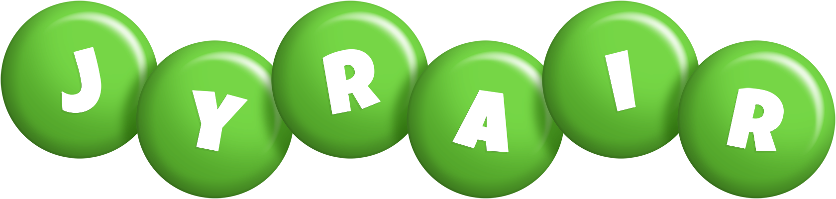 Jyrair candy-green logo