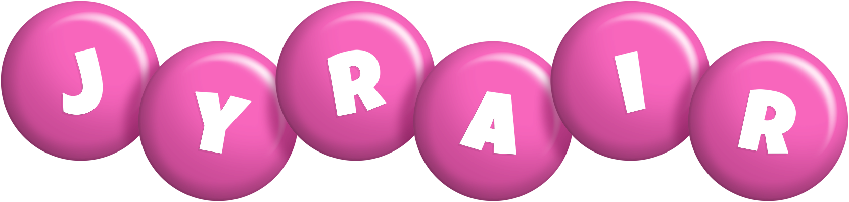 Jyrair candy-pink logo