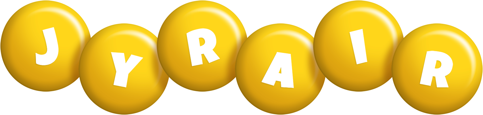 Jyrair candy-yellow logo