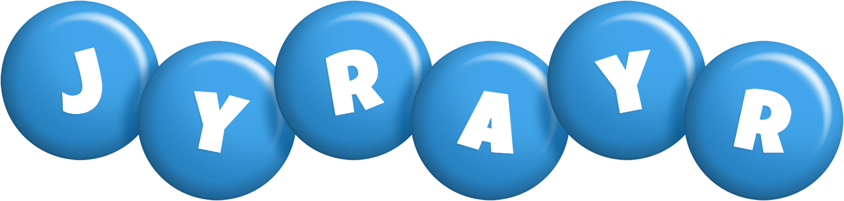 Jyrayr candy-blue logo