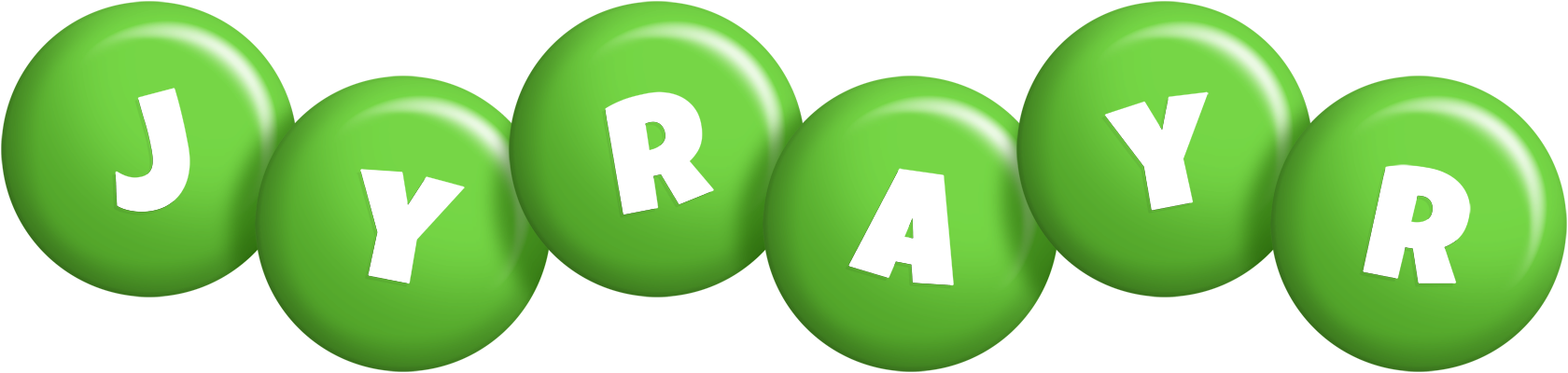 Jyrayr candy-green logo