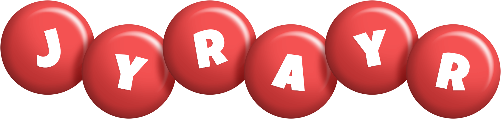 Jyrayr candy-red logo