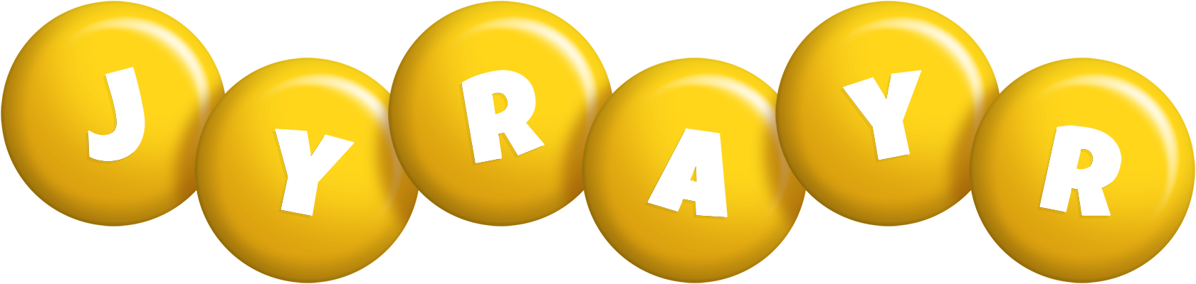 Jyrayr candy-yellow logo