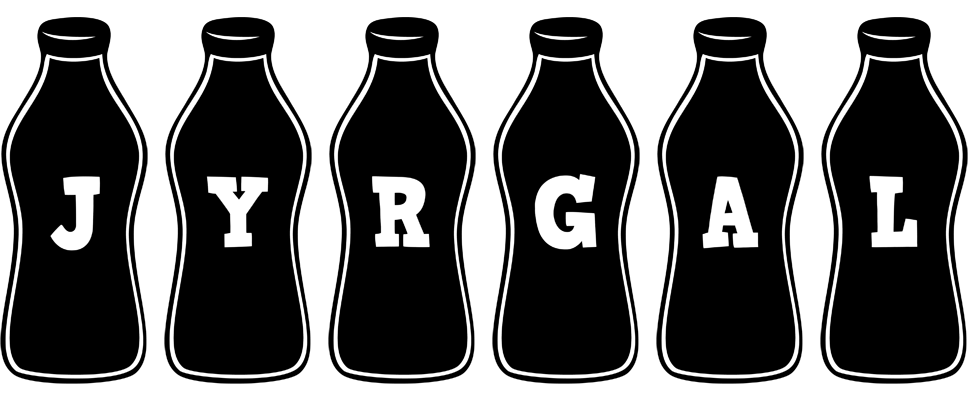 Jyrgal bottle logo