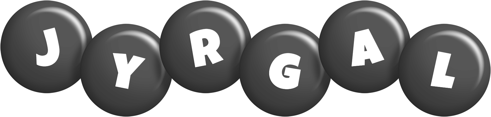 Jyrgal candy-black logo