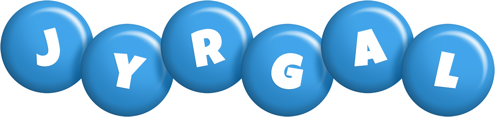 Jyrgal candy-blue logo