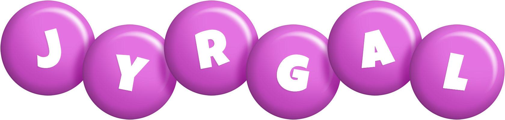 Jyrgal candy-purple logo