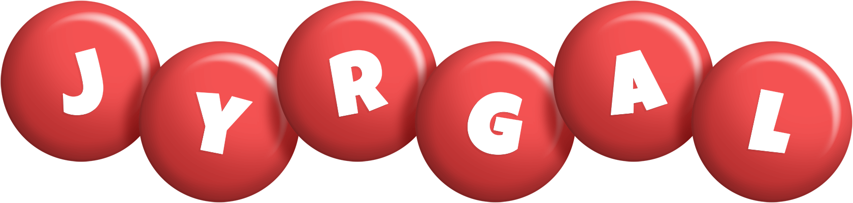 Jyrgal candy-red logo