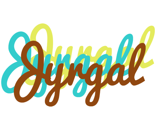 Jyrgal cupcake logo