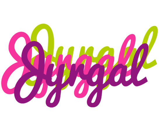 Jyrgal flowers logo