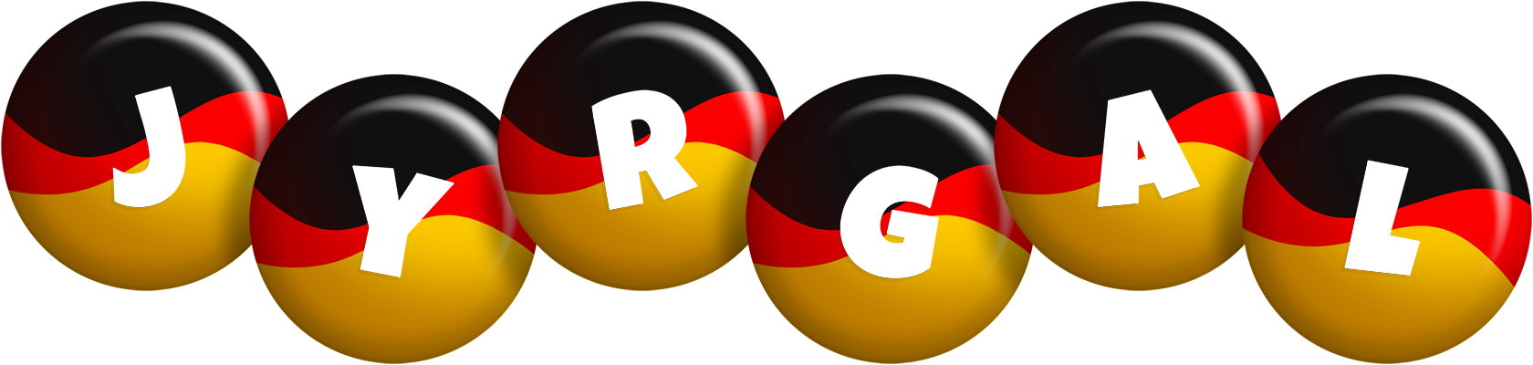 Jyrgal german logo