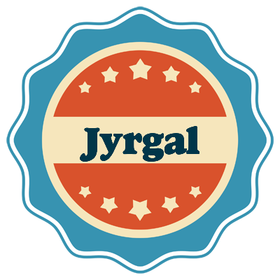 Jyrgal labels logo