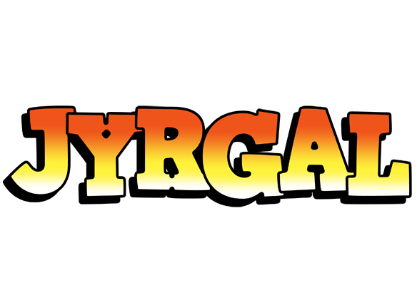 Jyrgal sunset logo