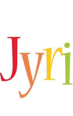 Jyri birthday logo