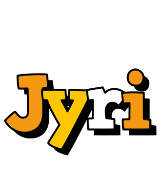 Jyri cartoon logo