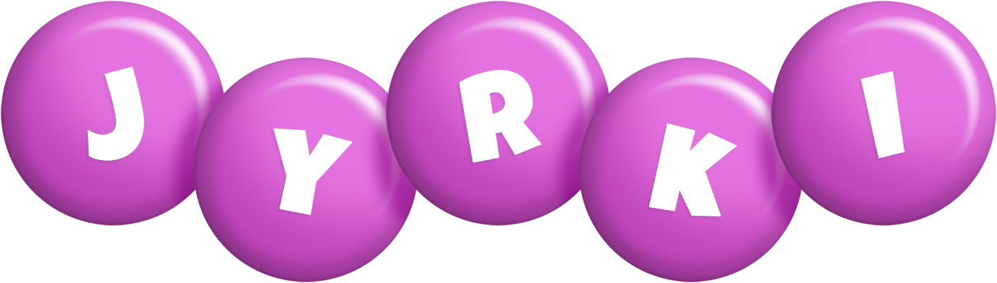 Jyrki candy-purple logo