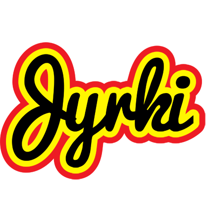 Jyrki flaming logo