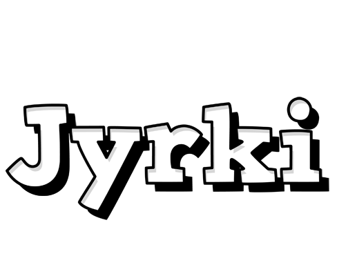 Jyrki snowing logo