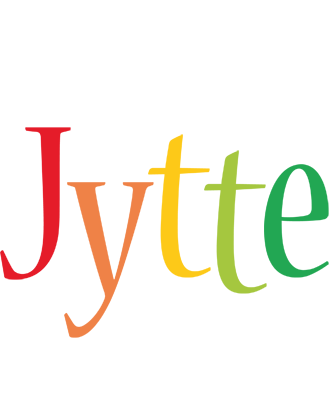 Jytte birthday logo